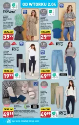 Gazetka promocyjna Aldi - Artykuły przemysłowe i tekstylia - Gazetka - ważna od 06.04 do 06.04.2024 - strona 2 - produkty: Klapki, Top, Gin, Wełna, Moda, Legginsy, Spodnie, Sukienka, K2, Fa