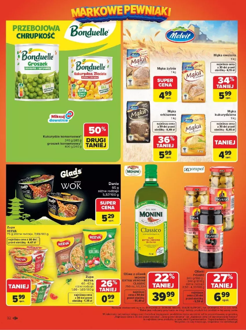 Gazetka promocyjna Carrefour - Gazetka Carrefour, Market Łap markowe pewniaki! - ważna 16.02 do 28.02.2026 - strona 34 - produkty: Kukurydza, Mąka