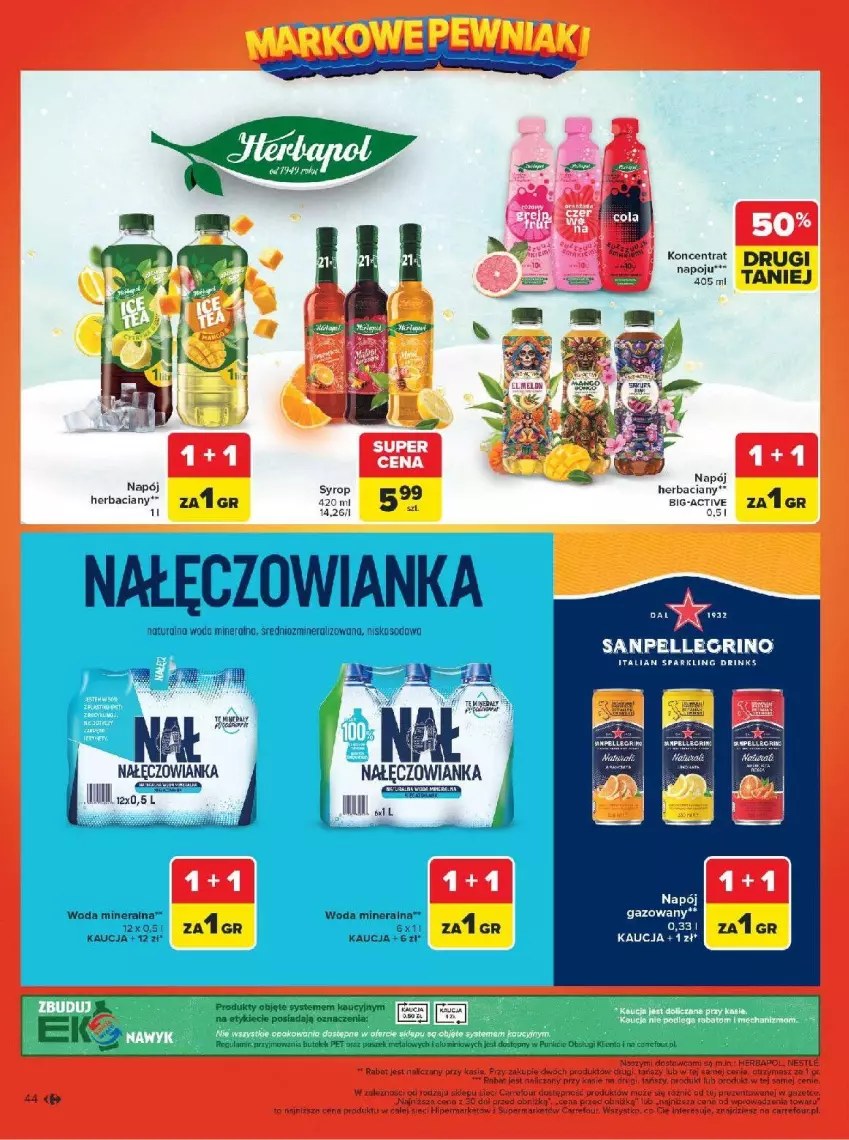 Gazetka promocyjna Carrefour - Gazetka Carrefour, Market Łap markowe pewniaki! - ważna 16.02 do 28.02.2026 - strona 46 - produkty: Fa, Kasia, LG, Napój, Ser