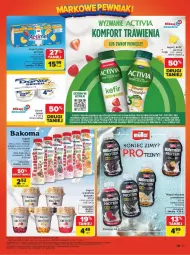 Gazetka promocyjna Carrefour - Gazetka Carrefour, Market Łap markowe pewniaki! - Gazetka - ważna od 28.02 do 28.02.2026 - strona 15 - produkty: Ser, Gra, AEG, Danone, Jogurt, Activia, Serek, Penne, Mola, Bakoma, Napój, Kefir, Miecz, Kalendarz, Fa