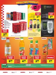 Gazetka promocyjna Carrefour - Gazetka Carrefour, Market Łap markowe pewniaki! - Gazetka - ważna od 28.02 do 28.02.2026 - strona 42 - produkty: Sok, Lemoniada, Kret, Coca-Cola, Sok jabłkowy, Tymbark, Cappy, Fanta, Owoce, Woda, Sprite, Napój, Fa