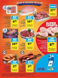 Gazetka promocyjna Carrefour - Gazetka Carrefour, Market Łap markowe pewniaki! - Gazetka - ważna od 28.02 do 28.02.2026 - strona 5 - produkty: Piec, Mięso mielone, Mięso mielone z łopatki wieprzowej, Ryba, Szynka, Szponder wołowy, Mięso, LG, Fa