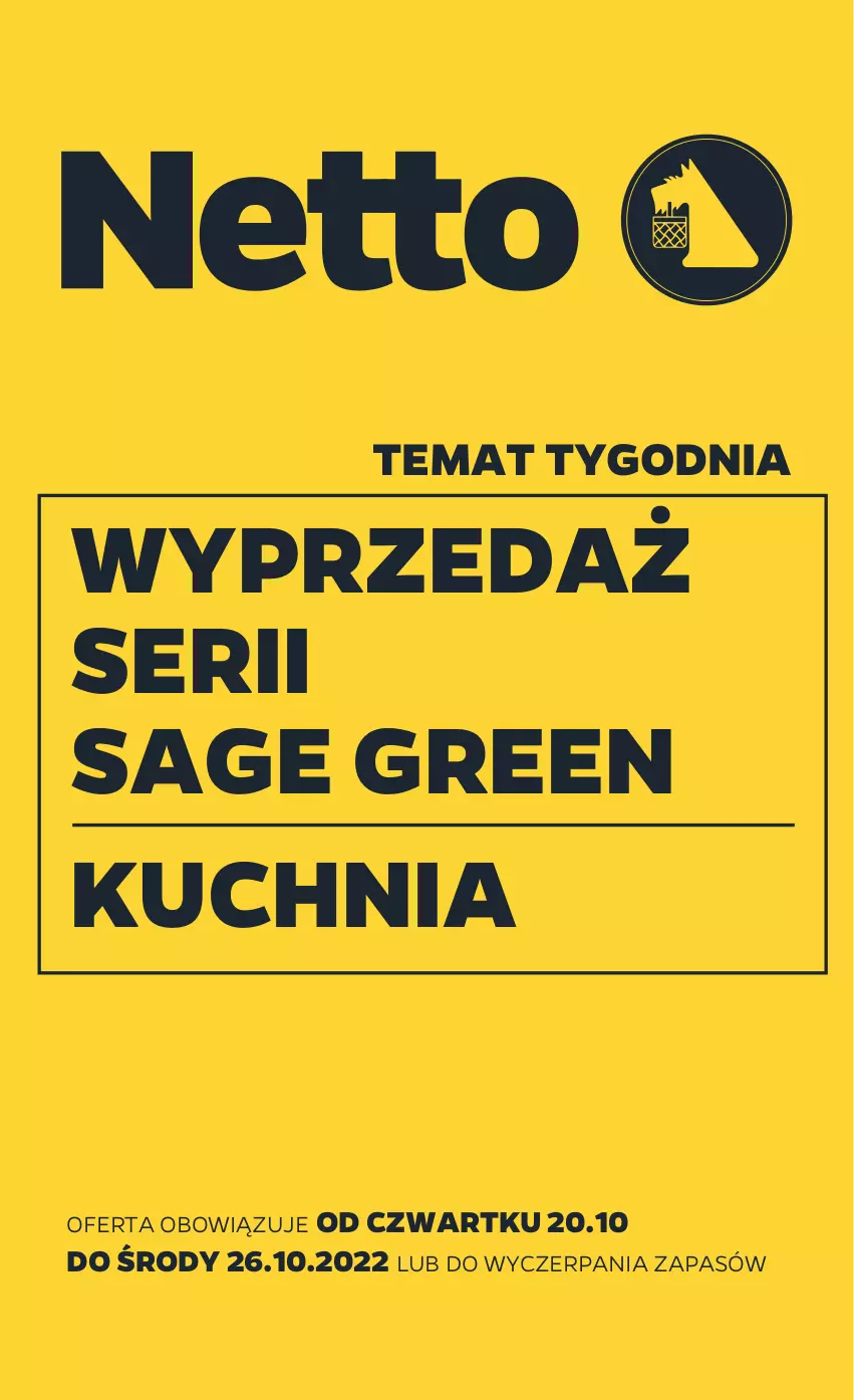 Gazetka promocyjna Netto - Akcesoria i dodatki - ważna 20.10 do 26.10.2022 - strona 1 - produkty: Kuchnia, Ser