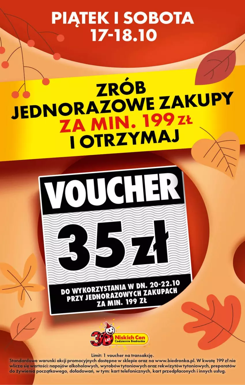 Gazetka promocyjna Biedronka - Tani Weekend - ważna 17.10 do 18.10.2025 - strona 3 - produkty: Telefon, Tran