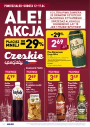 Gazetka promocyjna Aldi - Gazetka - ważna od 17.04 do 17.04.2021 - strona 18 - produkty: Piwa, Piwo, Mus, Gin, Gra, Beko, Chipsy, Tera, Napój gazowany, Syrop, Napój