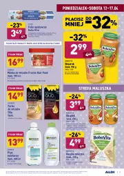 Gazetka promocyjna Aldi - Gazetka - ważna od 17.04 do 17.04.2021 - strona 19 - produkty: Fructis, Makaron, Warzywa, Ser, Mop, Płyn micelarny, BoboVita, Tera, Tran, Maska do włosów, Serek, Spaghetti, Garnier, Tuńczyk, Owoce, Deser, Maska, Farba do włosów, Fa