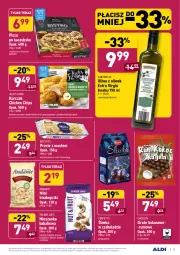 Gazetka promocyjna Aldi - Gazetka - ważna od 17.04 do 17.04.2021 - strona 23 - produkty: Kurczak, Rum, Gin, Migdały, Kawa, Tera, Pizza, Precle, Rodzynki, Oliwa z oliwek, Kabanos, Mieszanka bakaliowa, Kokos, Fa