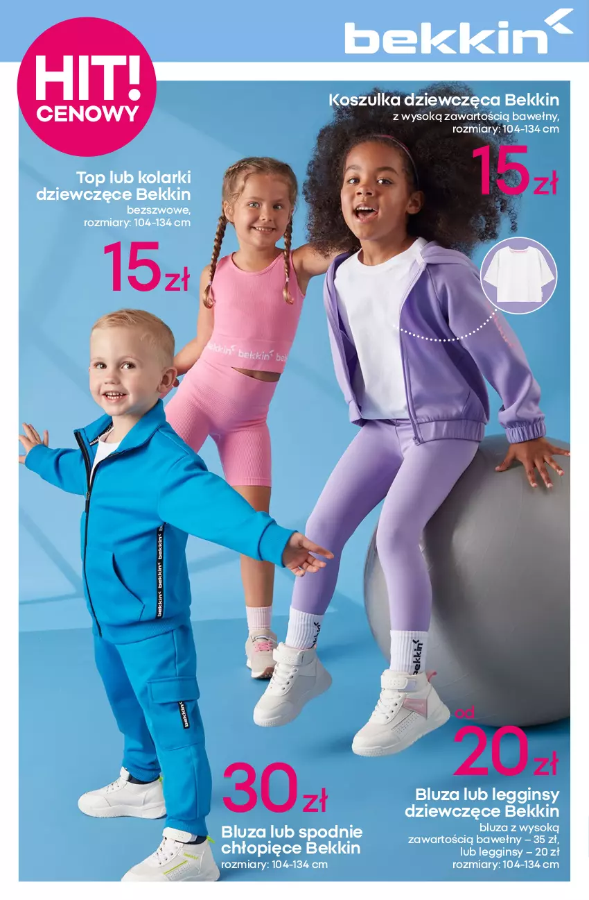 Gazetka promocyjna Pepco - Powrót do szkoły - ważna 24.07 do 06.08.2025 - strona 12 - produkty: Bluza, Gin, Gra, Koc, Kosz, Koszula, Koszulka, Legginsy, Sok, Spódnica, Spodnie, Sweter, Telefon, Top