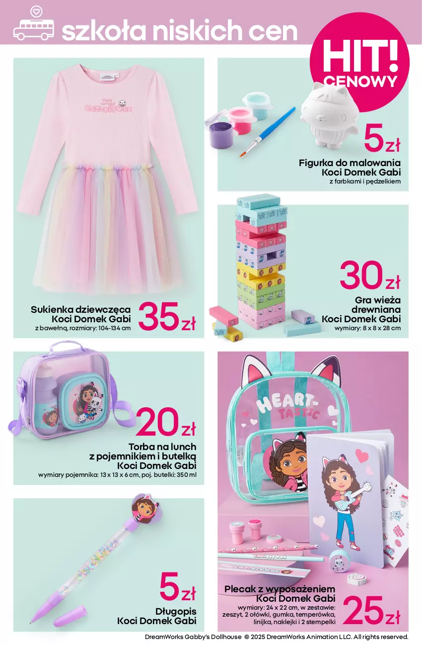 Gazetka promocyjna Pepco - Powrót do szkoły - ważna 24.07 do 06.08.2025 - strona 7 - produkty: Bluza, Długopis, Fa, Gin, Gra, Karp, Klej, Koc, Kosz, Koszulka, Legginsy, Majtki, Piżama, Plecak, Pojemnik, Ser, Skarpetki, Sok, Sukienka, Torba