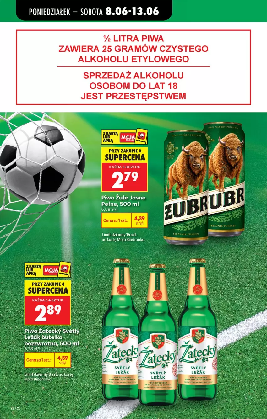 Gazetka promocyjna Biedronka - Od Poniedziałku - ważna 08.06 do 13.06.2026 - strona 24 - produkty: Fa, Gra, Piwa, Piwo