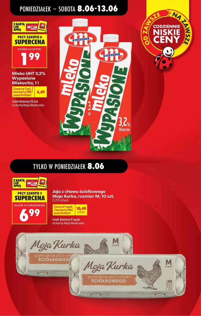 Gazetka promocyjna Biedronka - Od Poniedziałku - ważna 08.06 do 13.06.2026 - strona 3 - produkty: Fa, Mleko