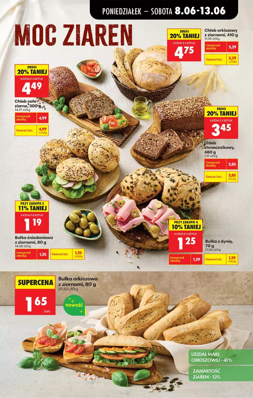 Gazetka promocyjna Biedronka - Od Poniedziałku - ważna 08.06 do 13.06.2026 - strona 47 - produkty: Bułka, Chleb, Danio