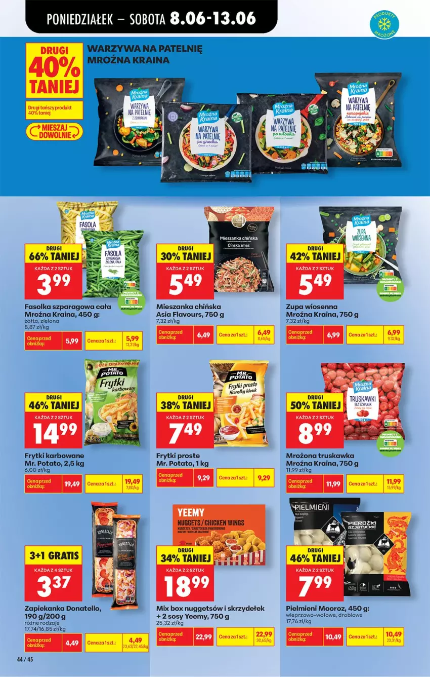 Gazetka promocyjna Biedronka - Od Poniedziałku - ważna 08.06 do 13.06.2026 - strona 54 - produkty: Fa, Fasola, Frytki, Gra, Sos, Warzywa, Zapiekanka, Zupa
