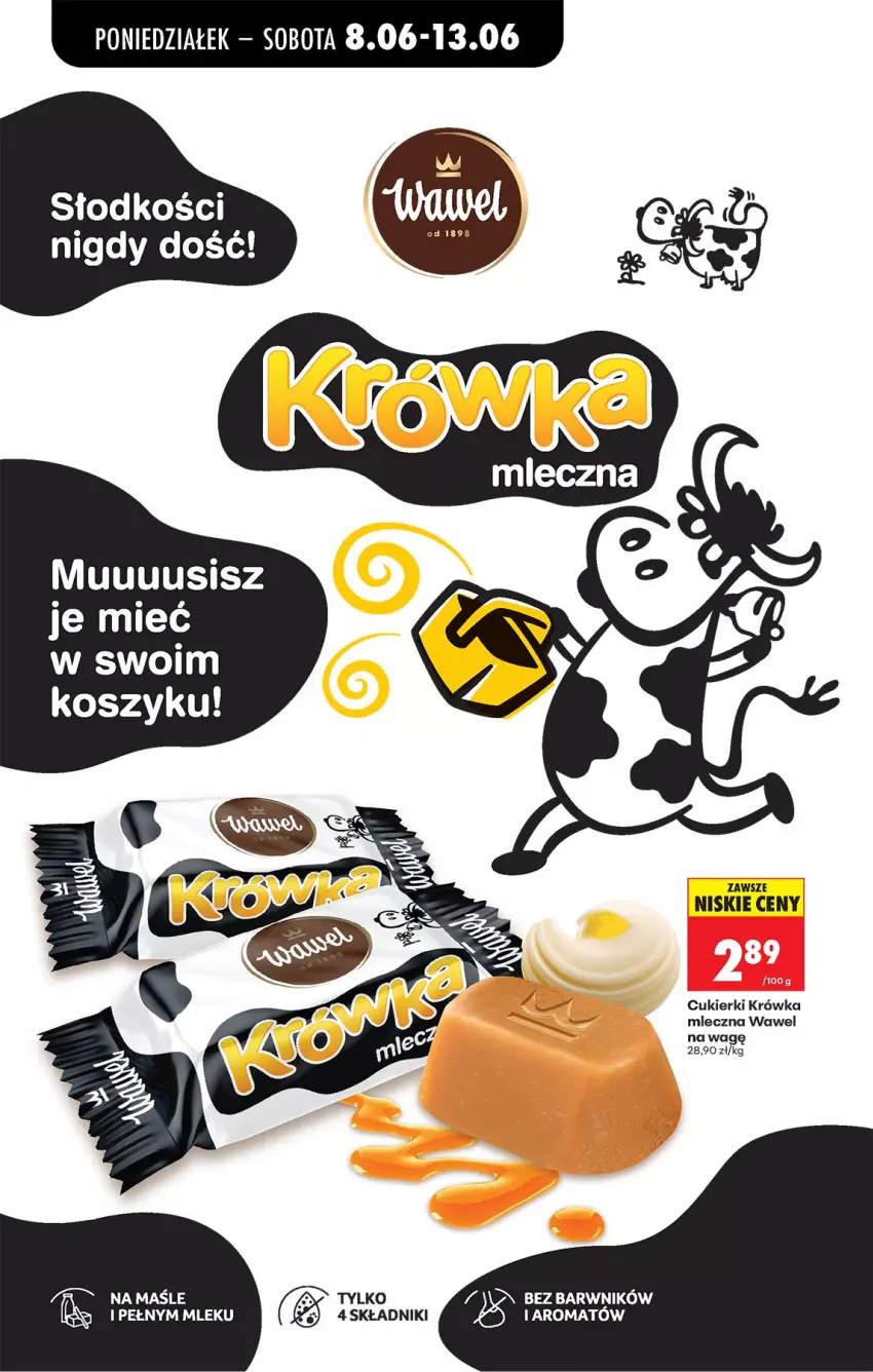 Gazetka promocyjna Biedronka - Od Poniedziałku - ważna 08.06 do 13.06.2026 - strona 70 - produkty: Cukier, Cukierki, Kosz, Wawel