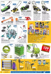 Gazetka promocyjna PSB Mrówka - Maj 2021 - Gazetka - ważna od 15.05 do 15.05.2021 - strona 4 - produkty: Sok, Noż, Gra, Kosiarka spalinowa z napędem, Nożyce, Cień, Kosz, Kret, Pojemnik, Warka, Tarcza tnąca, Wózek, Waga, Kasza, Lampa, Kosiarka, Mobil, Akumulator