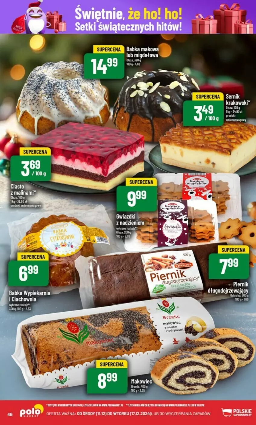 Gazetka promocyjna PoloMarket - ważna 11.12 do 17.12.2024 - strona 41 - produkty: Babka, Por