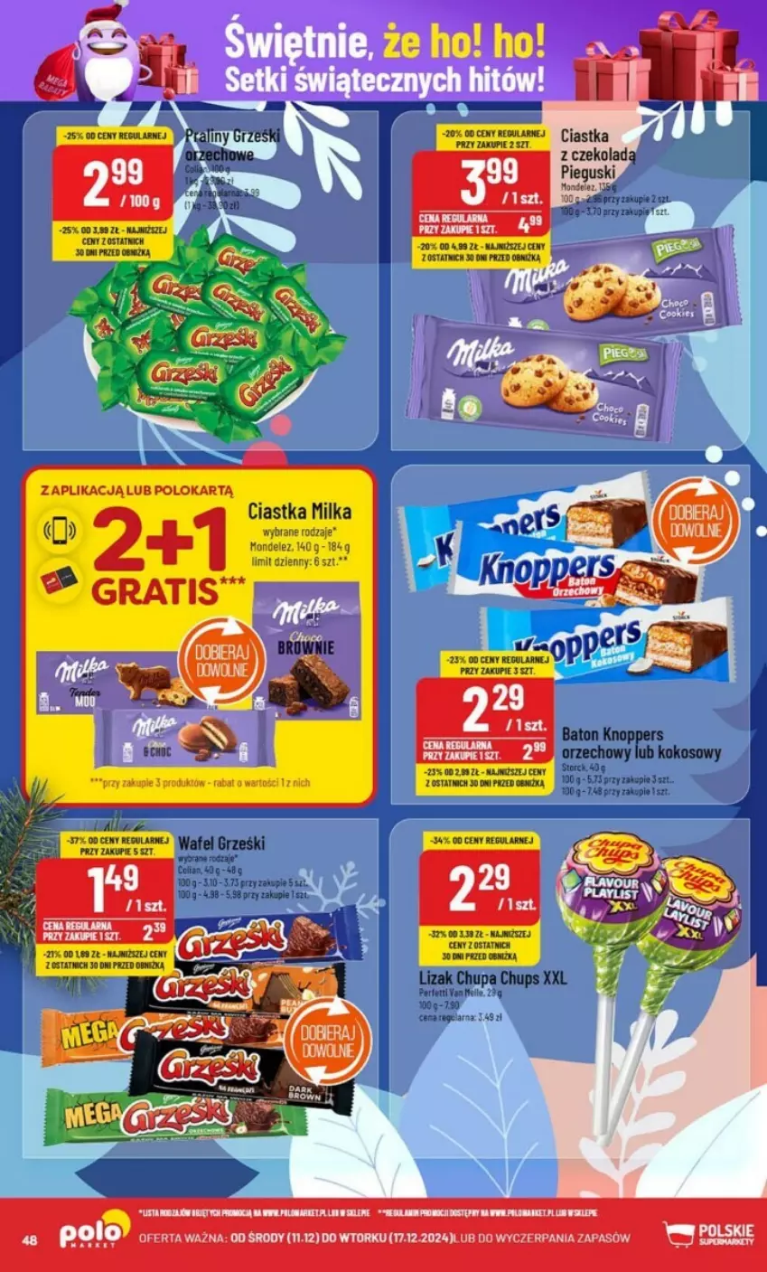 Gazetka promocyjna PoloMarket - ważna 11.12 do 17.12.2024 - strona 43 - produkty: Ciastka, Gra, Milka, Wanna