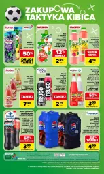 Gazetka promocyjna Carrefour - Gazetka Carrefour, Market Zakupowa taktyka kibica - Gazetka - ważna od 04.07 do 04.07.2026 - strona 2 - produkty: Sok, Mus, Lemoniada, Pepsi, Oranżada, Hellena, Napój gazowany, Tymbark, Napój, Hortex, Fa