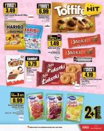 Gazetka promocyjna Topaz - Gazetka - Gazetka - ważna od 21.08 do 21.08.2024 - strona 17 - produkty: Ciastka, Top, Ser, Kisiel, Toffifee, Ferrero, Kubek, Deser, Haribo, Kinder