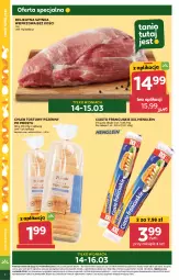 Gazetka promocyjna Stokrotka - Market - Gazetka - ważna od 20.03 do 20.03.2024 - strona 2 - produkty: Ciasto francuskie, Warzywa, Szynka wieprzowa, Szynka, Chleb tostowy, Owoce, Chleb, Mięso