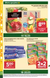 Gazetka promocyjna Stokrotka - Market - Gazetka - ważna od 20.03 do 20.03.2024 - strona 4 - produkty: Warzywa, Sok, Por, Gra, Pasta do zębów, Dr. Oetker, Galaretka, Owoce, Gala, Mięso, Blend-a-Med