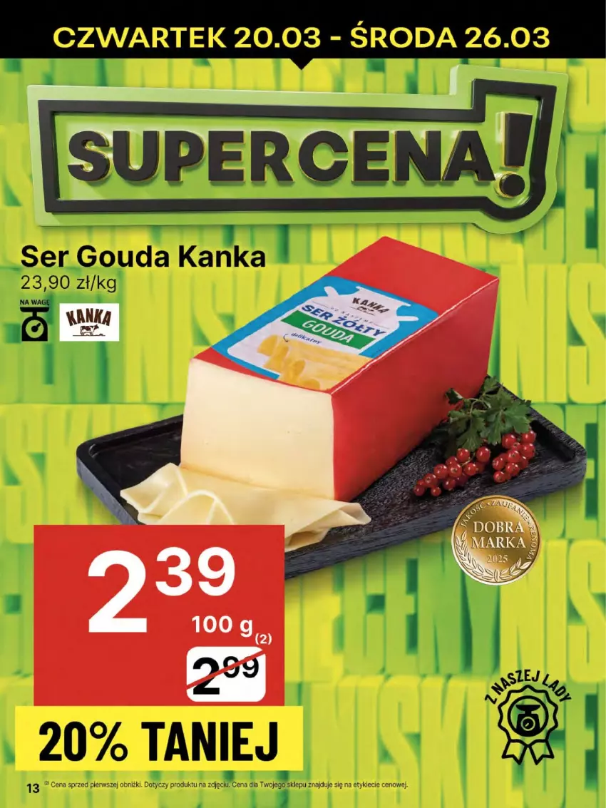 Gazetka promocyjna Delikatesy Centrum - NOWA GAZETKA Delikatesy Centrum od 20 marca! 20-26.03.2025 - ważna 20.03 do 26.03.2025 - strona 13