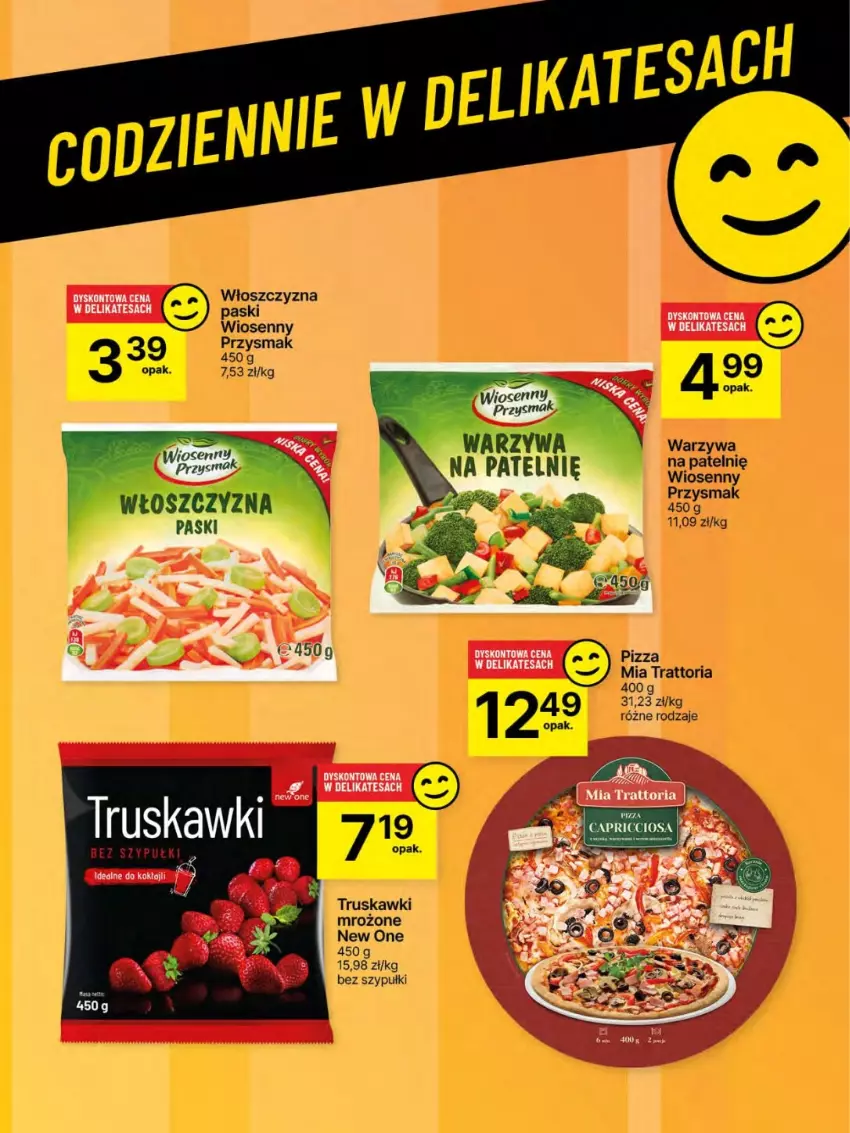 Gazetka promocyjna Delikatesy Centrum - NOWA GAZETKA Delikatesy Centrum od 20 marca! 20-26.03.2025 - ważna 20.03 do 26.03.2025 - strona 52 - produkty: Pizza, Truskawki, Warzywa