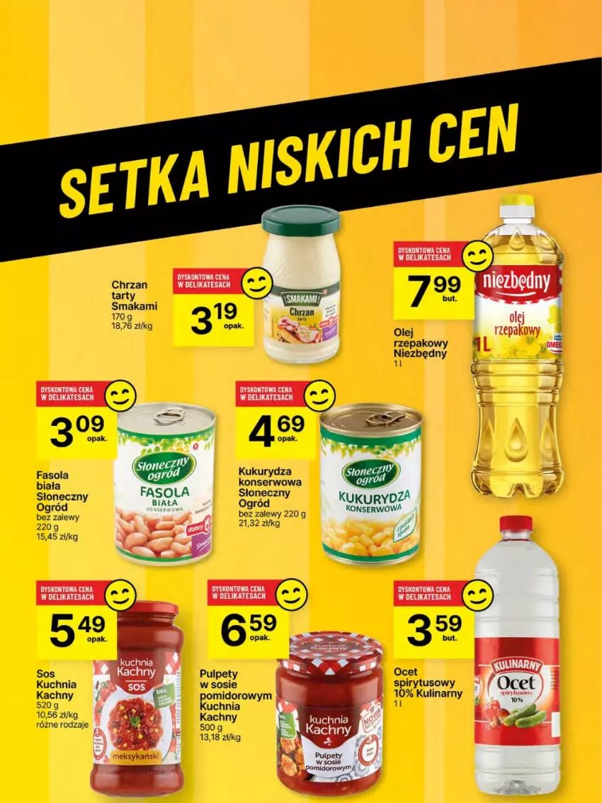 Gazetka promocyjna Delikatesy Centrum - NOWA GAZETKA Delikatesy Centrum od 20 marca! 20-26.03.2025 - ważna 20.03 do 26.03.2025 - strona 57 - produkty: Chrzan, Kuchnia, Kukurydza, Kukurydza konserwowa, Ocet, Ogród, Pulpety, Ser, Sos