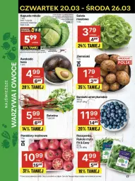 Gazetka promocyjna Delikatesy Centrum - NOWA GAZETKA Delikatesy Centrum od 20 marca! 20-26.03.2025 - Gazetka - ważna od 26.03 do 26.03.2025 - strona 17 - produkty: Rum, Roszponka, Rukola, Ziemniaki, Sałat, Masło, Pomidory