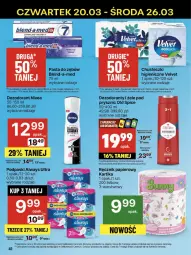 Gazetka promocyjna Delikatesy Centrum - NOWA GAZETKA Delikatesy Centrum od 20 marca! 20-26.03.2025 - Gazetka - ważna od 26.03 do 26.03.2025 - strona 41 - produkty: Rum, Papier, Old Spice, Dezodorant, Pasta do zębów, Kaki, Velvet, Lack, Ręcznik, Chusteczki, Always, Podpaski, Blend-a-Med, Always Ultra, Nivea, Fa
