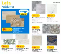 Gazetka promocyjna Castorama - Gazetka Castorama - Gazetka - ważna od 11.07 do 11.07.2021 - strona 10 - produkty: Glazura, Gres, Lazur, Gres szkliwiony
