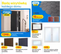 Gazetka promocyjna Castorama - Gazetka Castorama - Gazetka - ważna od 11.07 do 11.07.2021 - strona 20 - produkty: Rama, Karp, Garaż, Drzwi zewnętrzne, Drzwi, Okno