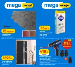 Gazetka promocyjna Castorama - Gazetka Castorama - Gazetka - ważna od 11.07 do 11.07.2021 - strona 26 - produkty: Mop, Wylewka samopoziomująca, Rama, Karp, Wiertarkowkrętarka, Tarka, Wkręt, Wkrętarka, Drzwi zewnętrzne, Drzwi, Astor, Akumulator