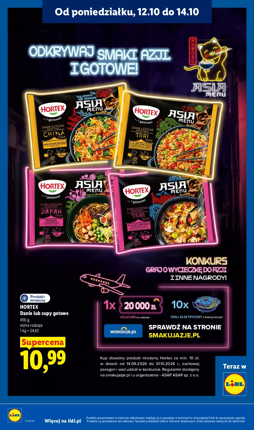 Gazetka promocyjna Lidl - Gazetka - ważna 12.10 do 14.10.2026 - strona 102 - produkty: Hortex, Tera