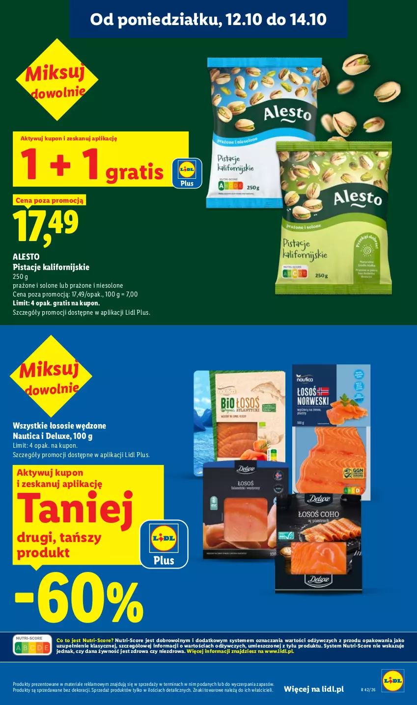 Gazetka promocyjna Lidl - Gazetka - ważna 12.10 do 14.10.2026 - strona 19 - produkty: Gra, Pistacje, Sos