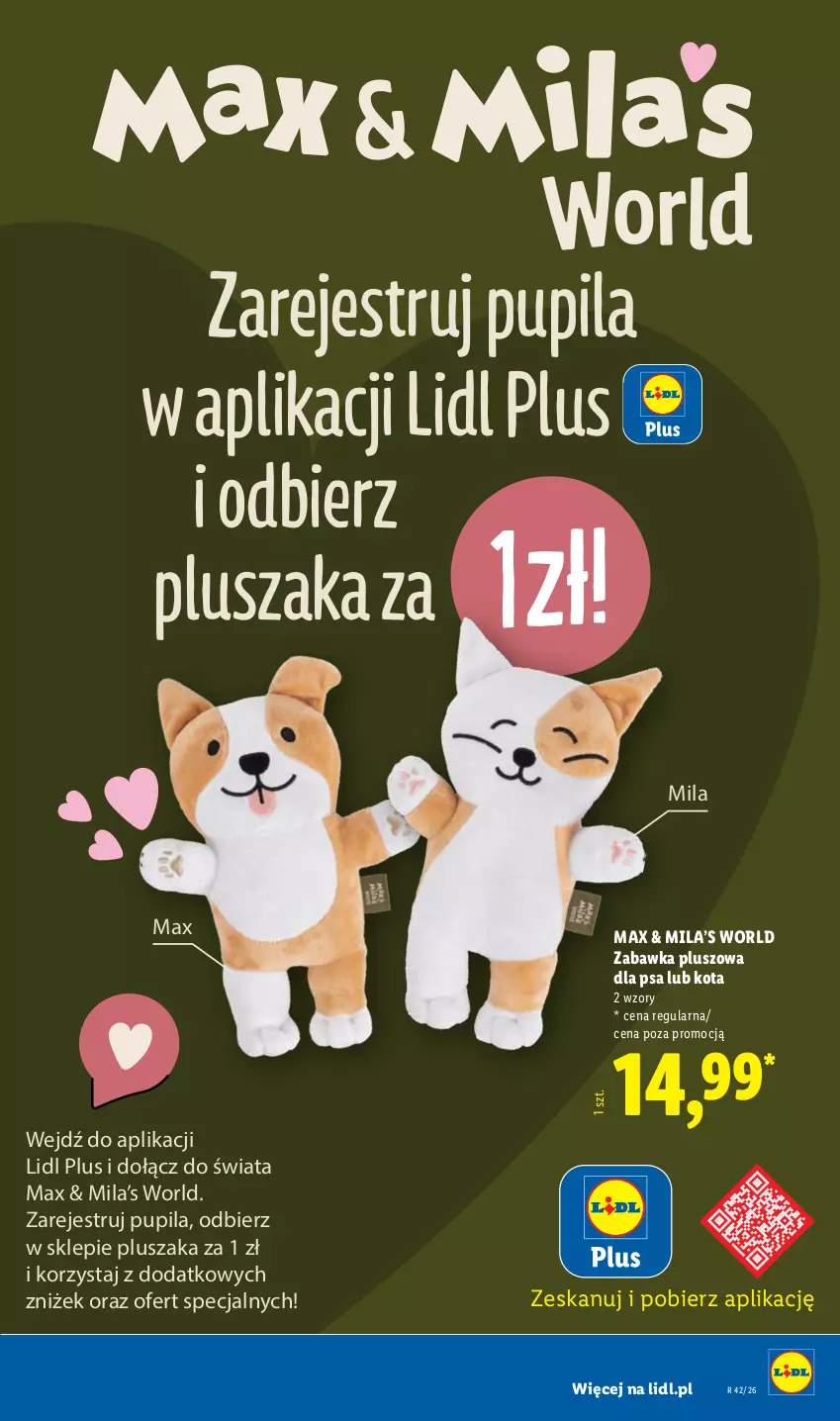 Gazetka promocyjna Lidl - Gazetka - ważna 12.10 do 14.10.2026 - strona 27 - produkty: Pluszak, Zabawka