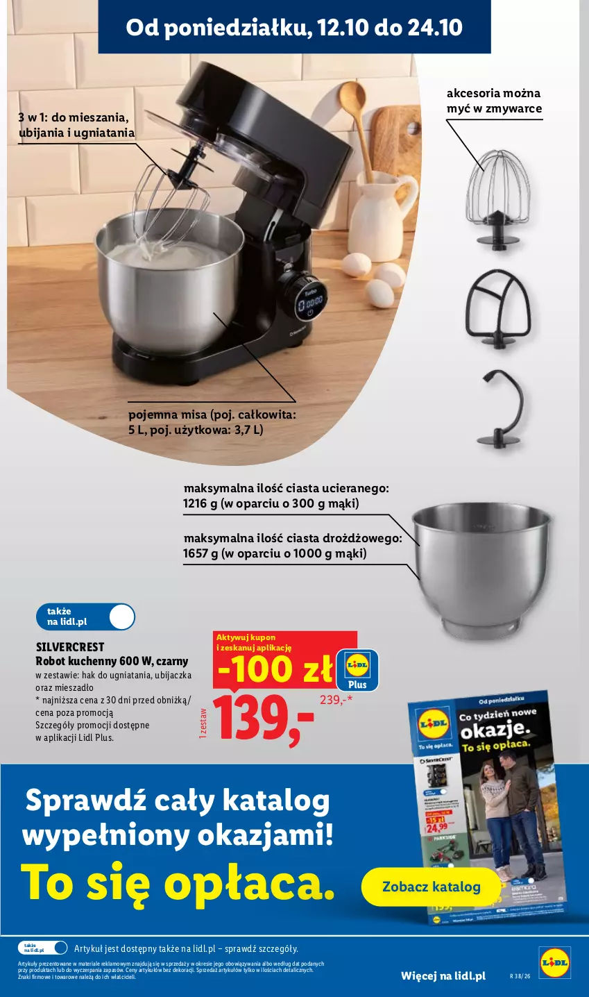 Gazetka promocyjna Lidl - Gazetka - ważna 12.10 do 14.10.2026 - strona 45 - produkty: Mieszadło, Robot, Silvercrest