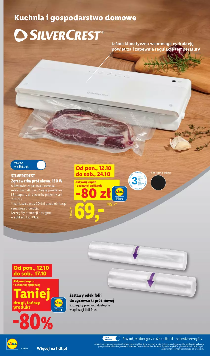 Gazetka promocyjna Lidl - Gazetka - ważna 12.10 do 14.10.2026 - strona 46 - produkty: Kuchnia, Silvercrest, Warka