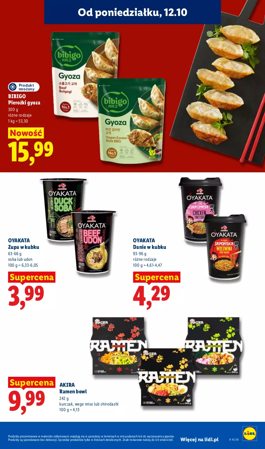 Gazetka promocyjna Lidl - Gazetka - ważna 12.10 do 14.10.2026 - strona 71 - produkty: Kurczak, Zupa