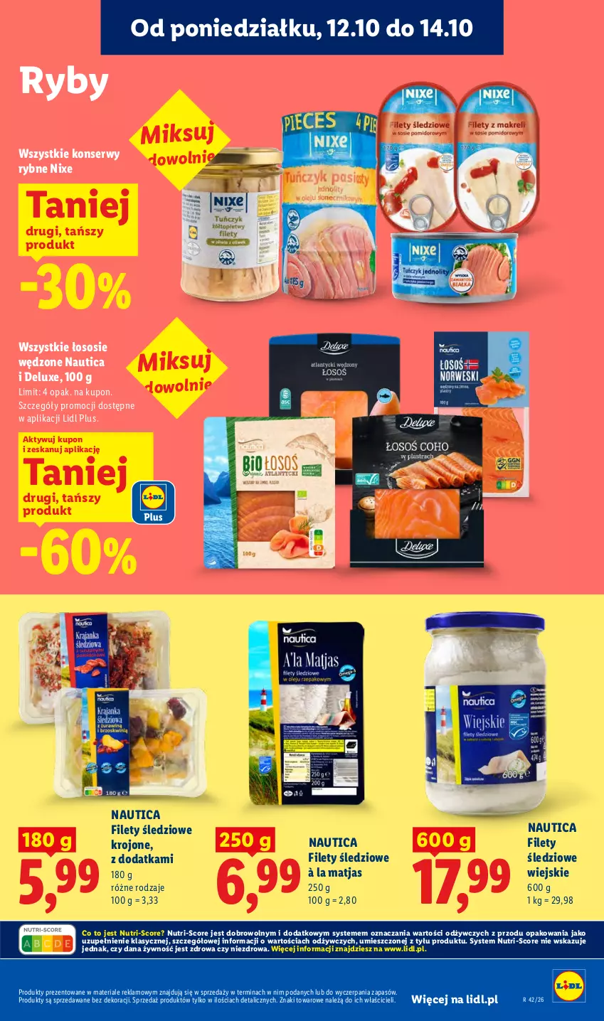 Gazetka promocyjna Lidl - Gazetka - ważna 12.10 do 14.10.2026 - strona 85 - produkty: Matjas, Ser, Sos