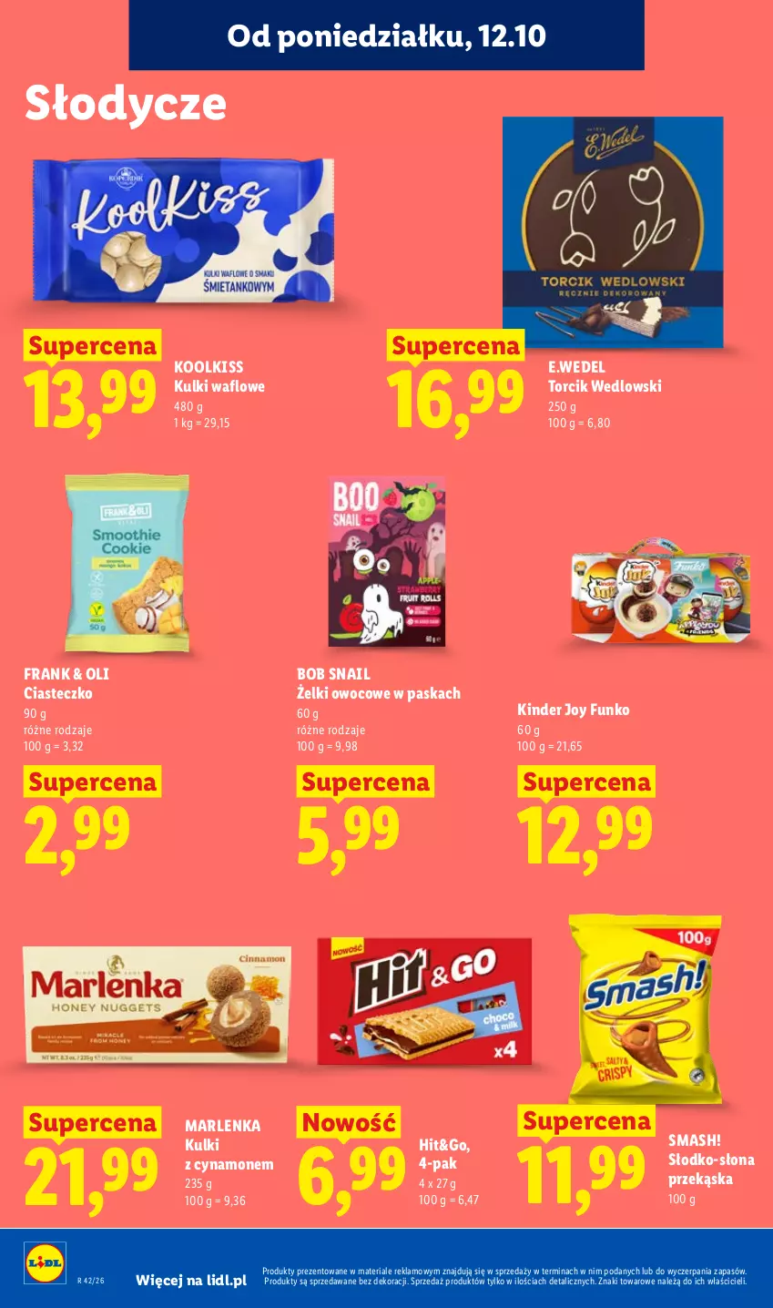 Gazetka promocyjna Lidl - Gazetka - ważna 12.10 do 14.10.2026 - strona 90 - produkty: Kinder