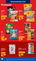 Gazetka promocyjna Lidl - Gazetka - Gazetka - ważna od 14.10 do 14.10.2026 - strona 100 - produkty: Ser, Lajkonik, Chipsy, Daktyle, Chrupki, Wafle, Pizza, Przysnacki, Grill, Lay’s, Kokos