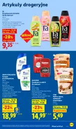 Gazetka promocyjna Lidl - Gazetka - Gazetka - ważna od 14.10 do 14.10.2026 - strona 107 - produkty: Mydło w płynie, Old Spice, Dezodorant, Szampon, Mydło, Fa