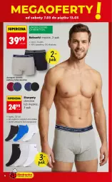 Gazetka promocyjna Biedronka - Okazje Tygodnia - Gazetka - ważna od 21.03 do 21.03.2026 - strona 4 - produkty: Top, Ser, Karp, Bokserki