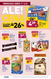 Gazetka promocyjna Aldi - Gazetka - ważna od 16.10 do 16.10.2021 - strona 10 - produkty: Goplana, Piernik, Mus, Cukier, Wafelek, Diamant, Tera, LANA, Baton, Knoppers, Kubuś, Cukier trzcinowy, Kakao, Kinder