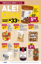 Gazetka promocyjna Aldi - Gazetka - ważna od 16.10 do 16.10.2021 - strona 8 - produkty: Sok, Rum, Pur, Mus, Gry, Gra, Morela, Soligrano, Chrupki, Tera, Konfitura, Miód, Mieszanka orzechowa, Kakao, Mango, Nektar, Kokos, Imbir