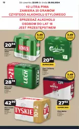 Gazetka promocyjna Netto - Netto Gazetka Food 34/24B - Gazetka - ważna od 28.08 do 28.08.2024 - strona 12 - produkty: Piwa, Piwo, Gra, Tyskie, Warka, Carlsberg, Lech Premium