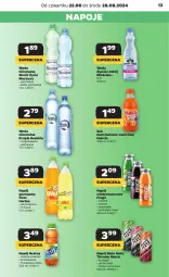 Gazetka promocyjna Netto - Netto Gazetka Food 34/24B - Gazetka - ważna od 28.08 do 28.08.2024 - strona 13 - produkty: Sok, Mus, Ananas, Napoje, Napój gazowany, Szyna, Woda mineralna, Woda, Mango, Napój, Nestea, Hortex