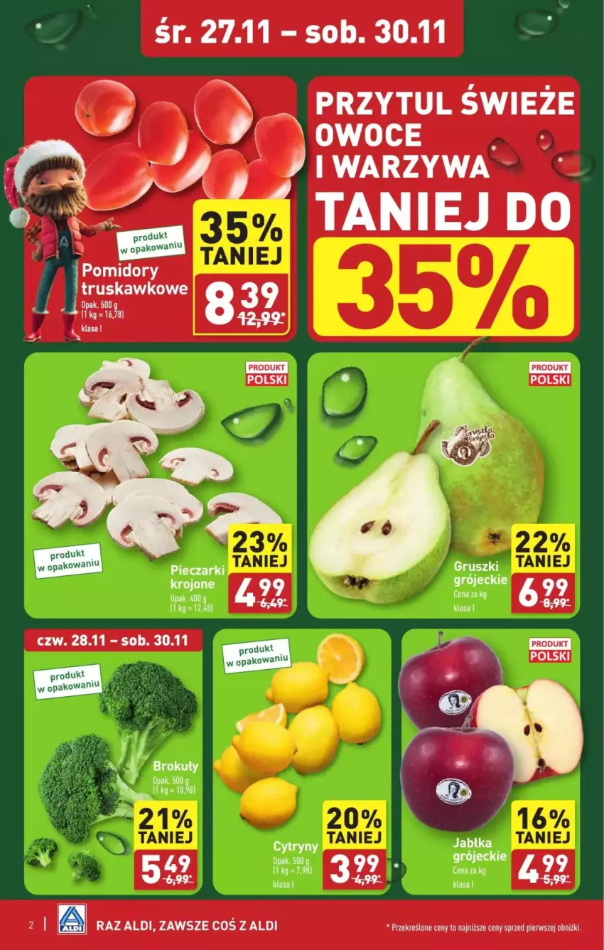 Gazetka promocyjna Aldi - ważna 27.11 do 30.11.2024 - strona 12 - produkty: Jabłka, Owoce