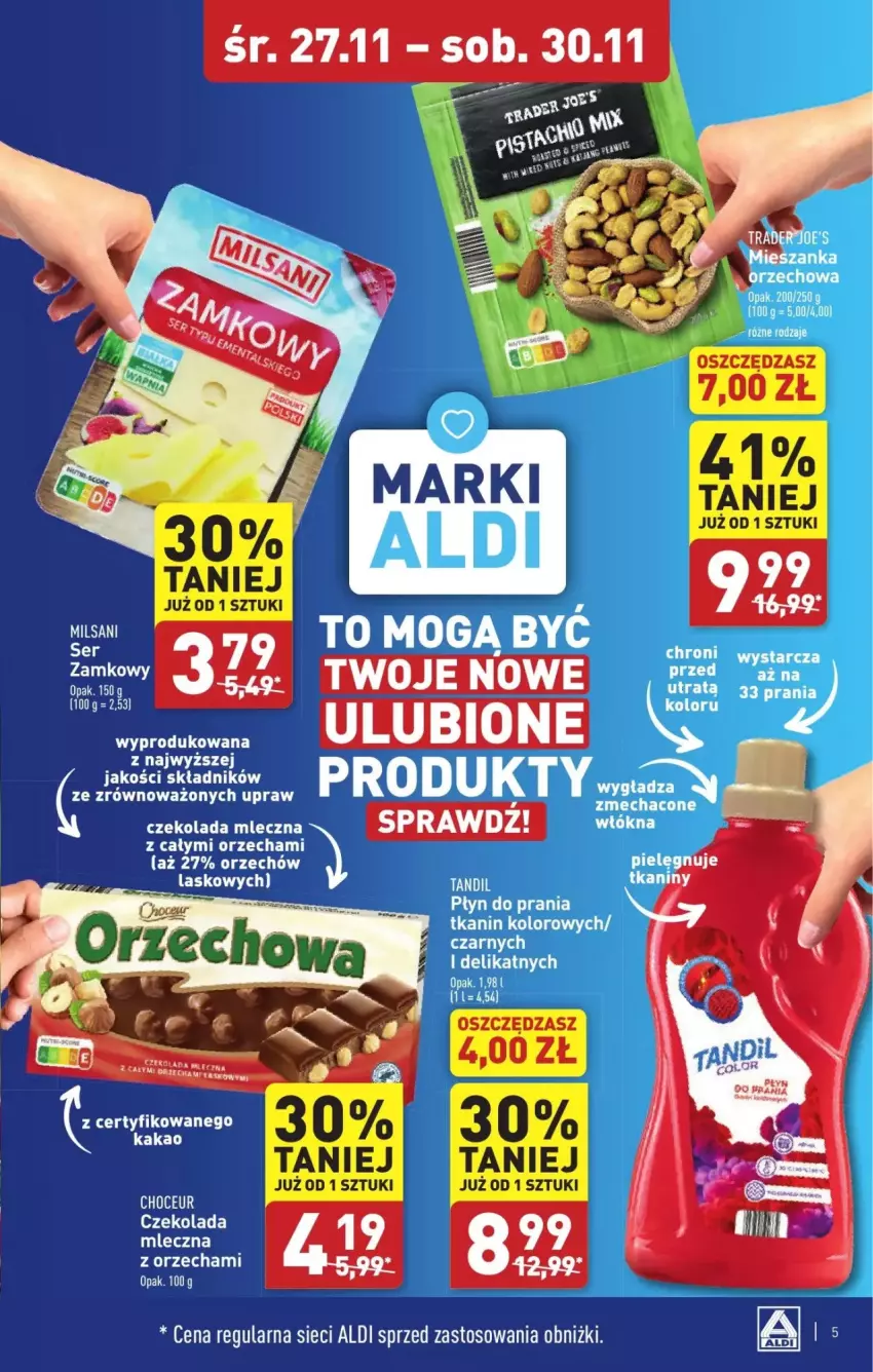 Gazetka promocyjna Aldi - ważna 27.11 do 30.11.2024 - strona 28 - produkty: Czekolada, Czekolada mleczna, Kakao, LG, Ser